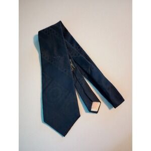 Towncraft Men's Dark Blue 100% Nylon Vintage Neck Tie 55 inches long